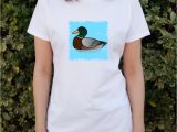 Women's Novelty Bathrobes Duck Swimming In Water Women S Novelty T Shirt