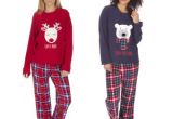 Women's Novelty Bathrobes Women S Micro Fleece Novelty Christmas Xmas Pyjama Pj Set