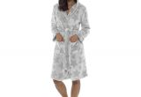 Women's Novelty Bathrobes Women S Star Fleece Hooded Dressing Gown Super soft Robe