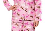Women's Printed Bathrobes Leisureland Women S Sleepwear Flannel Pajamas Set top