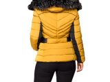 Women's Quilted Bathrobes La S Women S Quilted Puffer Bubble Padded Jacket Fur