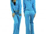 Women's Velour Bathrobes Fashioncatch Women S Velour Set with Hooded Sweatshirt and