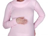 Women's Warm Bathrobes Zeta Ville Women S Pregnancy Knit Bodycon Tunic Warm