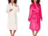 Women's Winter Bathrobes Women S Super soft Plush Flannel Fleece Dressing Gown