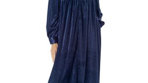 Womens Bathrobes Long Long Zip Front Robe