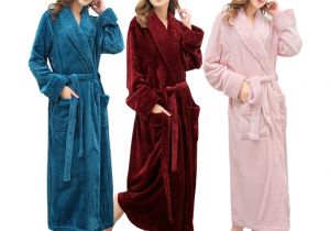 Womens Bathrobes Long Sale Womens soft as Silk X Long Kimono Bath Robe Plus