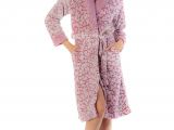 Womens Bathrobes Walmart Casual Nights Women S Jacquard Print Fleece Plush Robe