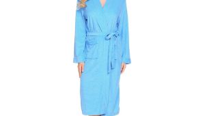 Womens Floor Length Robes Ekouaer Women Robe V Neck Kimono Sleepwear Long Sleeve Spa Midi