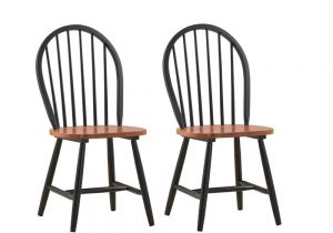 Wood Chair Legs Home Depot Boraam Farmhouse Black and Cherry Wood Dining Chair Set Of 2 31516