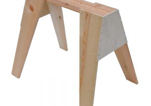 Wood Chair Legs Home Depot Signature Development 29 In Wooden Sawhorse 378739 the Home Depot
