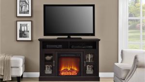 Wood Entertainment Center with Fireplace Insert Ameriwood Home Chicago Electric Fireplace Tv Console for Tvs Up to A