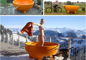 Wood Fired Outdoor Bathtub Hot Cup Of Tub Portable Wood Fired Outdoor soaking Pool