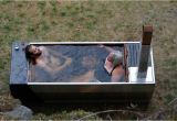 Wood Fired Outdoor Bathtub soak Woodfired Hot Tub