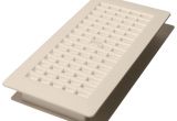 Wood Floor Vent Covers Home Depot 4 In X 12 In Plastic Floor Register White Pl412 Wh the Home Depot