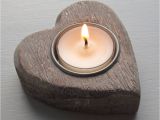 Wood Lights Candles Heart Wooden Candle Holder Candles Pinterest Rustic White Tea