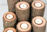 Wood Lights Candles Tree Branch Candle Holders I Rustic Wood Candle Holders Tree Slice