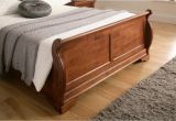 Wood Ottoman Bed Louie Dark Wooden Sleigh Bed Dark Wood Wooden Beds Beds
