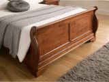 Wood Ottoman Bed Louie Dark Wooden Sleigh Bed Dark Wood Wooden Beds Beds