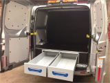 Wood Racking for Vans ford Transit Custom L2 sortimo Xl Drawer System and False Floor