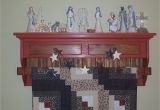 Wood Wall Mounted Quilt Rack Wall Quilt Rack with Shelf Sevenstonesinc Com