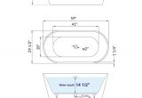 Woodbridge 59 Acrylic Freestanding Bathtub Woodbridge 59" Acrylic Freestanding Bathtub Contemporary