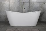 Woodbridge 59 Deluxe Freestanding Bathtub Woodbridge 59" Acrylic Freestanding Bathtub Tub with
