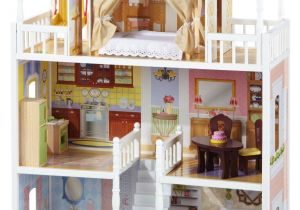 Wooden Barbie Dollhouse Plans Kidkraft Savannah Dollhouse with Furniture Dolls Dollhouses and