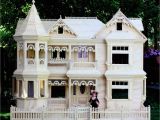 Wooden Barbie Dollhouse Plans Victorian Barbie Doll House Woodworking Plans Pattern Only No