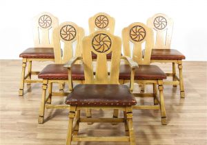 Wooden Captains Chairs Uk This Set Of 6 Antique Dining Chairs are Featured In A solid Wood