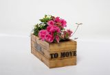 Wooden Flower Boxes Handmade Wooden Flower Box Wood Art Flower Pots Boxes Tables and