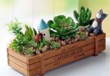 Wooden Flower Pot Retro Garden Supplies Wooden Garden Planter Window Box Trough Pot