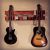 Wooden Guitar Case Rack Plans Wood Guitar Wall Stand Made Recycling Pallets Wood Design