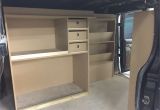 Wooden Racking for Vans Van Racking Made to Suit Your tooling Internal Van Racking