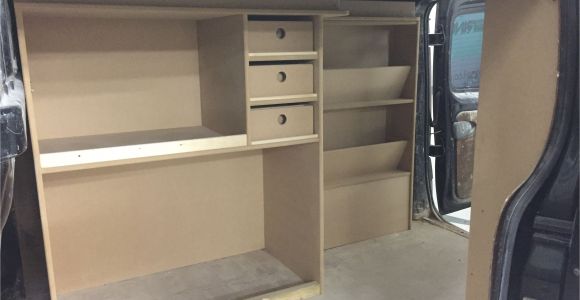 Wooden Racking for Vans Van Racking Made to Suit Your tooling Internal Van Racking