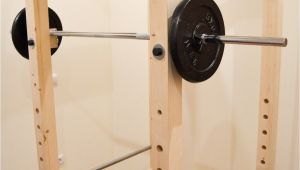 Wooden Squat Rack Homemade Diy Power Rack Iron Add