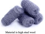 Wool Light Detergent Sponge Metal Mesh Super Detergent tool 12pcs Lot Kitchen Steel Wool