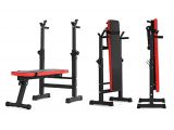 Work Out Bench for Sale Kobo Folding Multi Exercise Weight Lifting Bench with Squat Stand