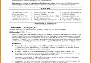 Workers Compensation Light Duty Policy Resume Experience Example Fresh Resume for It Job Unique Best