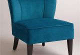 World Market Blue Accent Chair Maybe Replace Legs with Mcm Legs Pinned Peacock Quincy