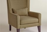World Market Blue Accent Chair Seaweed Green Triton High Back Chair Fabric by World