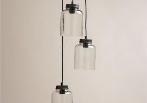 World Market Light Fixtures 3 Jar Glass Hanging Pendant Lamp World Market 104 Lighting