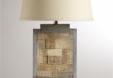 World Market Light Fixtures Jigsaw Wooden and Metal Table Lamp Base World Market 54 99