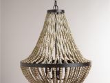 World Market Light Fixtures Large Wood Bead Chandelier World Market Lighting Pinterest