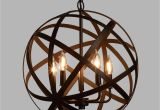 World Market Light Fixtures Were Proud to Present Our Exclusive Metal orb Chandelier Finely