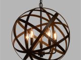 World Market Light Fixtures Were Proud to Present Our Exclusive Metal orb Chandelier Finely