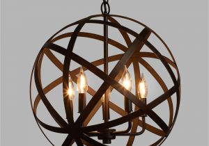 World Market Light Fixtures Were Proud to Present Our Exclusive Metal orb Chandelier Finely