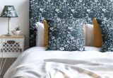 Yellow and Grey Bedroom Wallpaper Feverfew Midnight Fabric Abigail Borg Bedrooms Pinterest