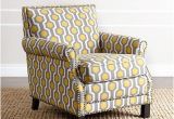 Yellow and White Accent Chair Abbyson Living Kennedy Pattern Yellow Accent Chair