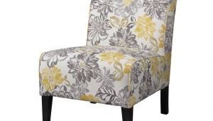 Yellow and White Accent Chair Linon Lily Bridey Accent Chair In Yellow and Gray