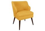 Yellow Leather Accent Chair Yellow Leather Accent Chair Wing Back Chair